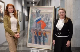 Фонды Музея Победы пополнит картина «Знамя Победы»