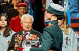 Голос фронтовика услышат в вековой юбилей Великой Победы 