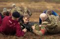 Наставники продемонстрировали военно-спортивные навыки