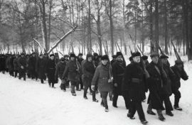 Память о защитниках столицы хранят земляки