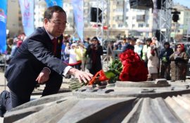 Мемориал посвятили героям-якутам